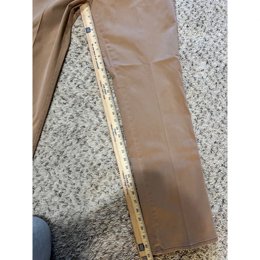Peter Millar Men's Tan Sateen Stretch Five-Pocket‎ Pant Size 38
